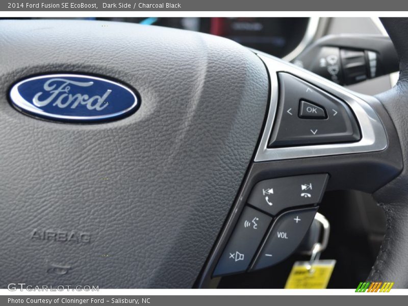 Dark Side / Charcoal Black 2014 Ford Fusion SE EcoBoost