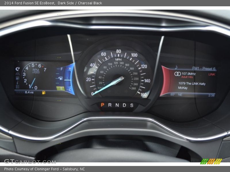 Dark Side / Charcoal Black 2014 Ford Fusion SE EcoBoost