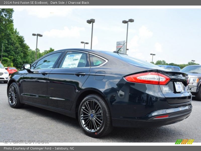 Dark Side / Charcoal Black 2014 Ford Fusion SE EcoBoost