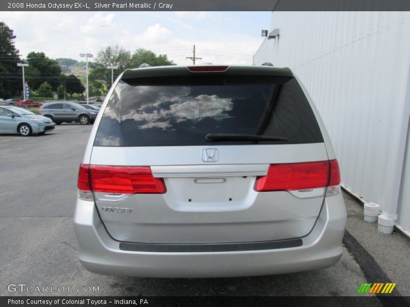 Silver Pearl Metallic / Gray 2008 Honda Odyssey EX-L