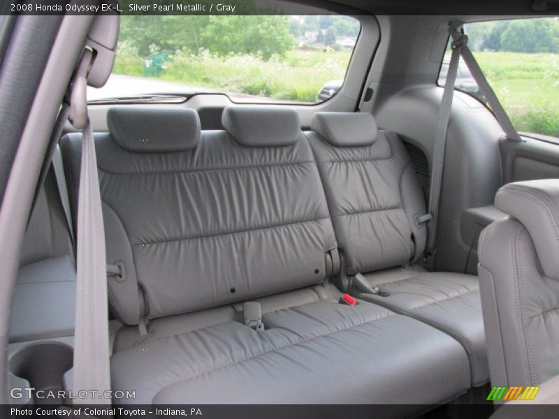 Silver Pearl Metallic / Gray 2008 Honda Odyssey EX-L