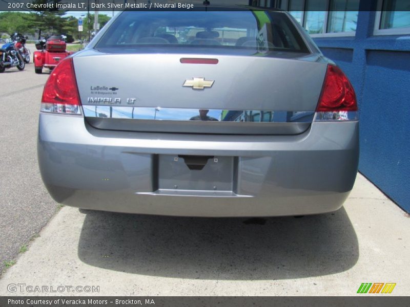 Dark Silver Metallic / Neutral Beige 2007 Chevrolet Impala LT