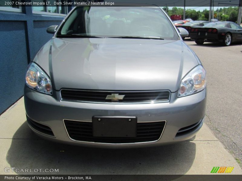 Dark Silver Metallic / Neutral Beige 2007 Chevrolet Impala LT