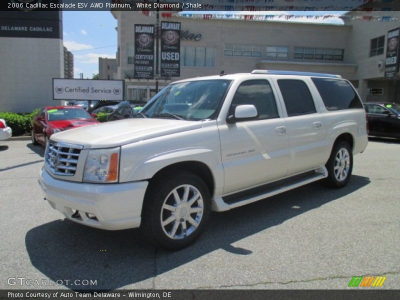 White Diamond / Shale 2006 Cadillac Escalade ESV AWD Platinum