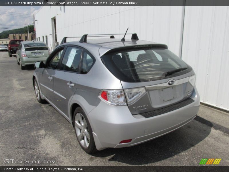 Steel Silver Metallic / Carbon Black 2010 Subaru Impreza Outback Sport Wagon