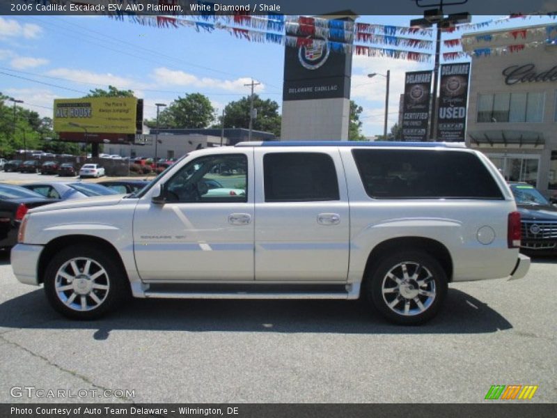 White Diamond / Shale 2006 Cadillac Escalade ESV AWD Platinum