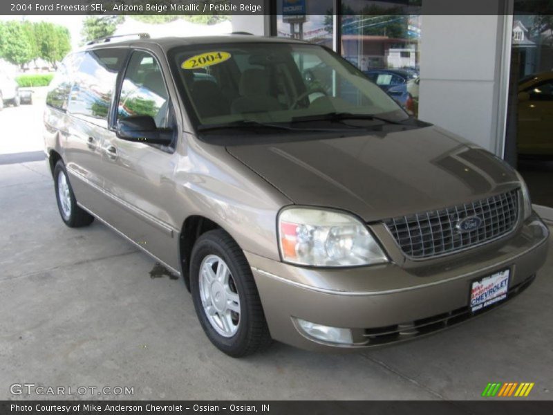 Arizona Beige Metallic / Pebble Beige 2004 Ford Freestar SEL