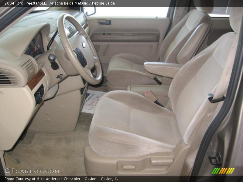 Arizona Beige Metallic / Pebble Beige 2004 Ford Freestar SEL