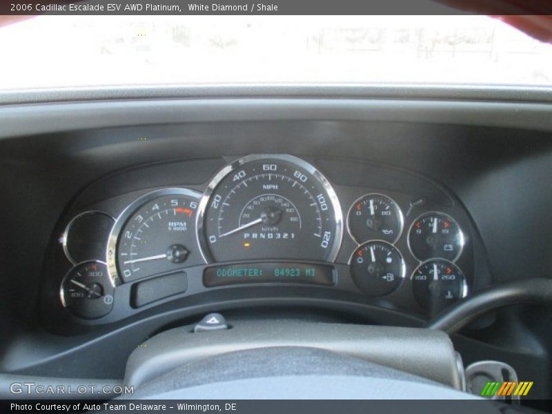  2006 Escalade ESV AWD Platinum ESV AWD Platinum Gauges