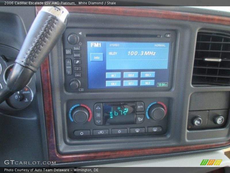 Controls of 2006 Escalade ESV AWD Platinum