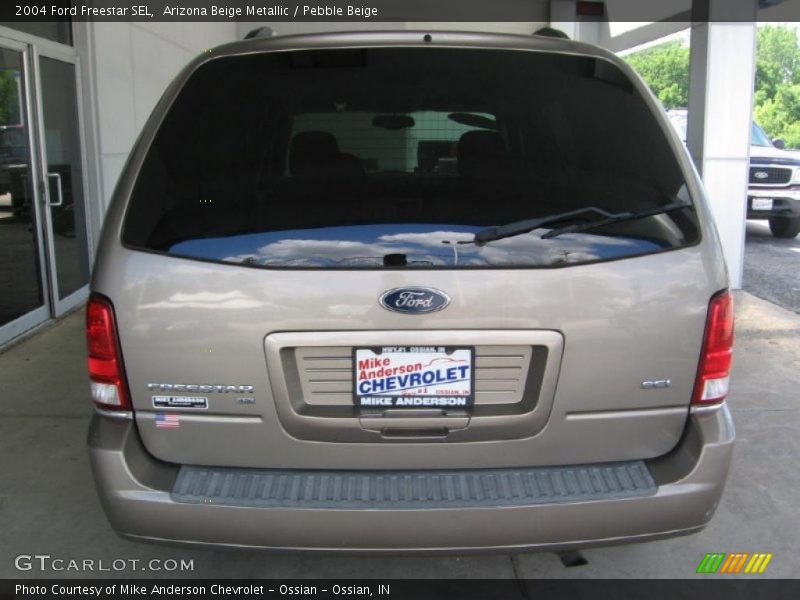 Arizona Beige Metallic / Pebble Beige 2004 Ford Freestar SEL