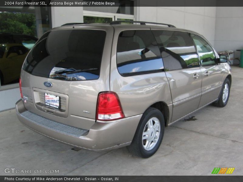 Arizona Beige Metallic / Pebble Beige 2004 Ford Freestar SEL