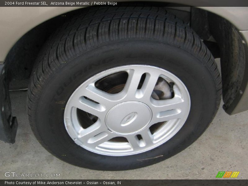 Arizona Beige Metallic / Pebble Beige 2004 Ford Freestar SEL