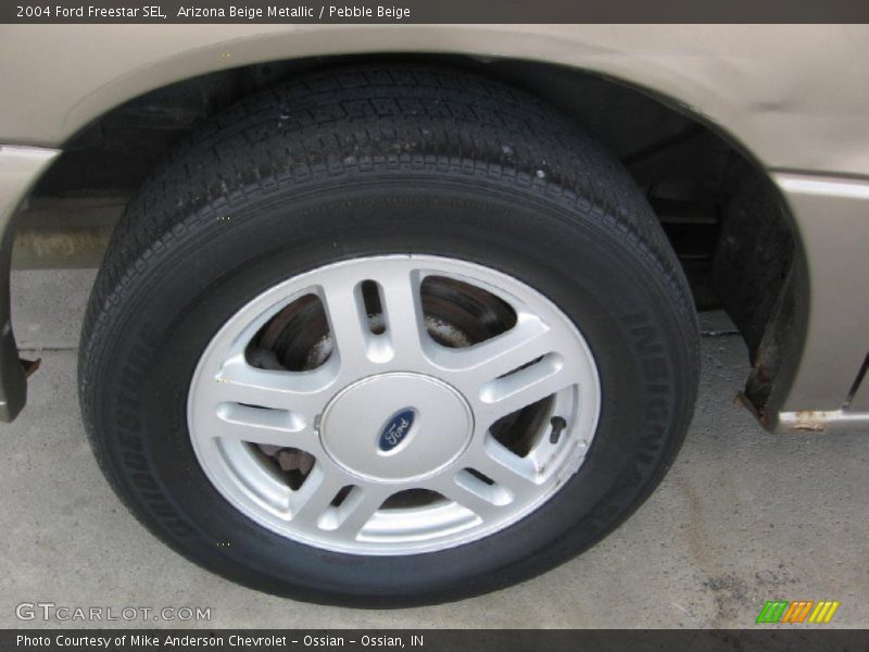Arizona Beige Metallic / Pebble Beige 2004 Ford Freestar SEL