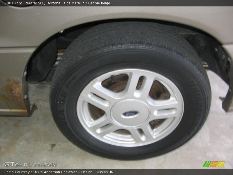 Arizona Beige Metallic / Pebble Beige 2004 Ford Freestar SEL