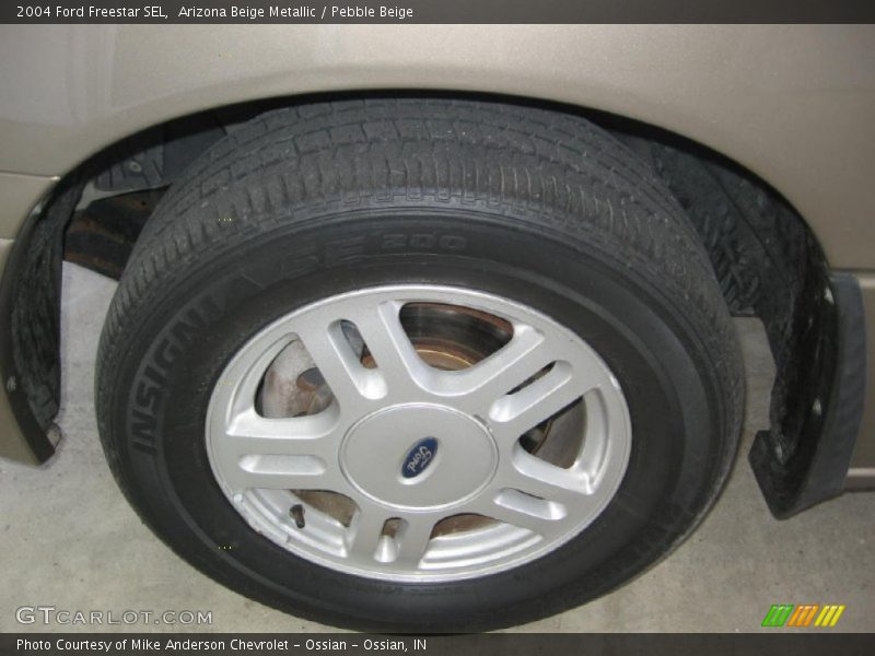 Arizona Beige Metallic / Pebble Beige 2004 Ford Freestar SEL