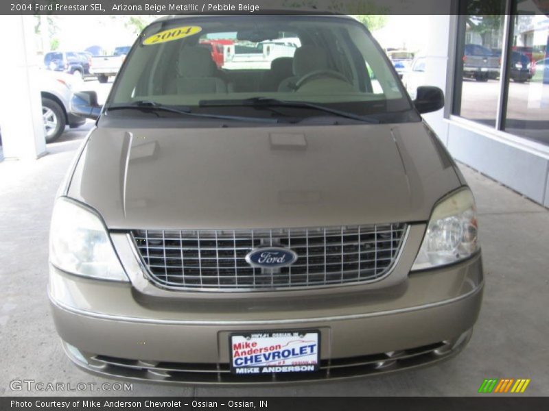Arizona Beige Metallic / Pebble Beige 2004 Ford Freestar SEL