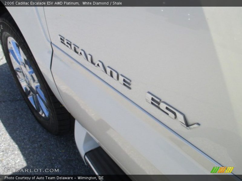 White Diamond / Shale 2006 Cadillac Escalade ESV AWD Platinum