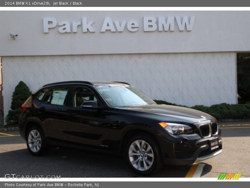Jet Black / Black 2014 BMW X1 xDrive28i