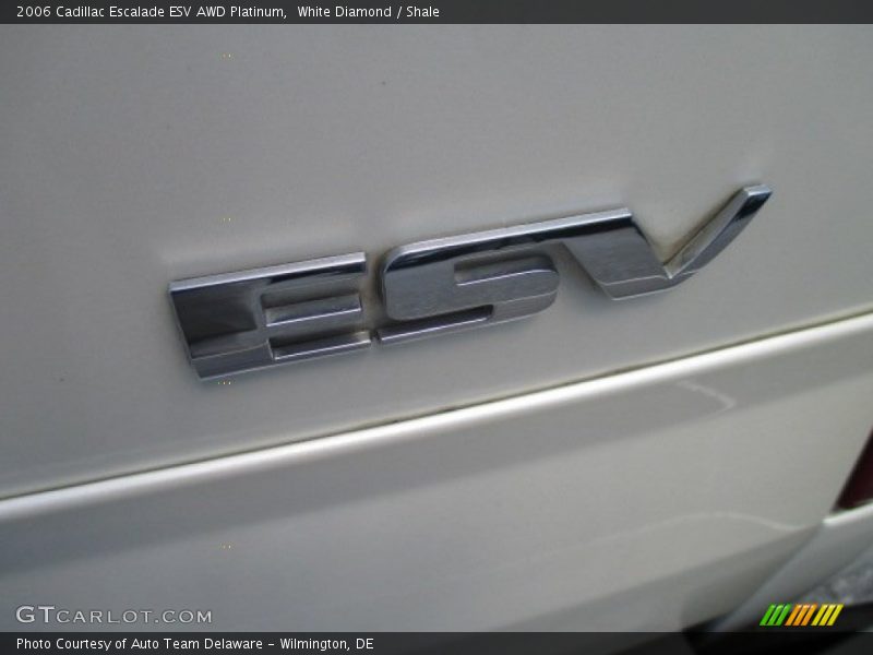 White Diamond / Shale 2006 Cadillac Escalade ESV AWD Platinum