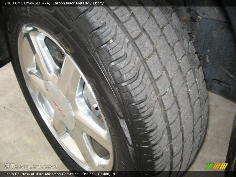 Carbon Black Metallic / Ebony 2008 GMC Envoy SLT 4x4