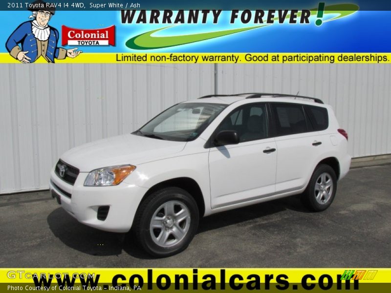 Super White / Ash 2011 Toyota RAV4 I4 4WD