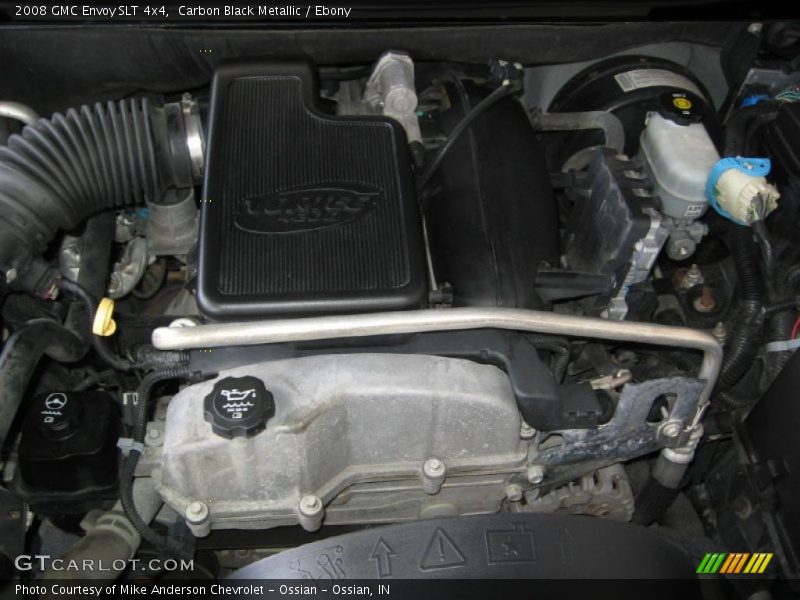 Carbon Black Metallic / Ebony 2008 GMC Envoy SLT 4x4