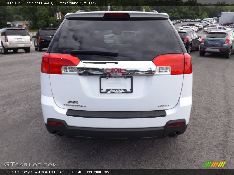 Summit White / Jet Black 2014 GMC Terrain SLE AWD