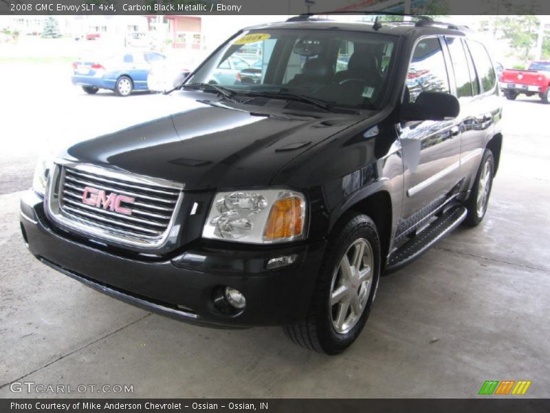 Carbon Black Metallic / Ebony 2008 GMC Envoy SLT 4x4