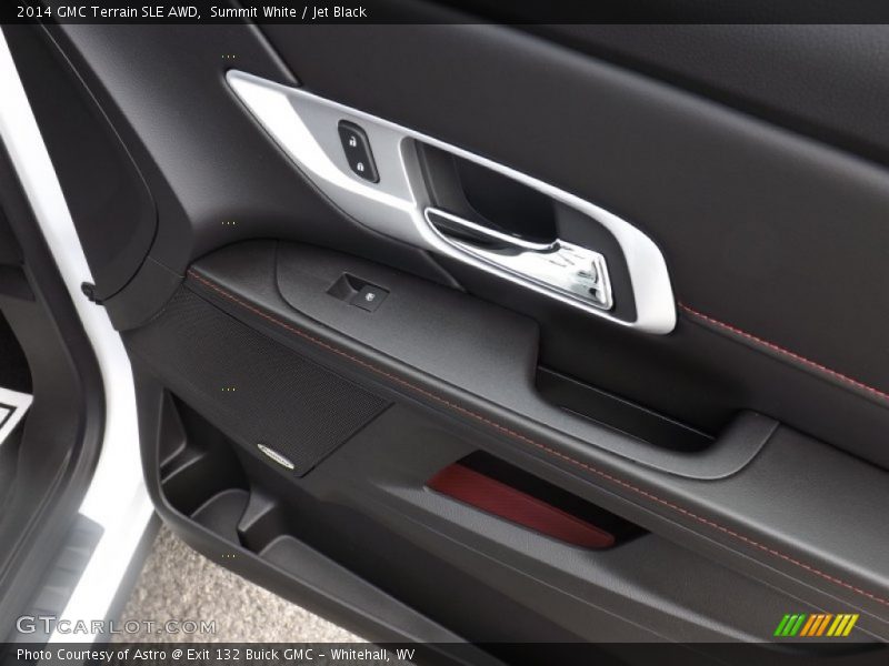Summit White / Jet Black 2014 GMC Terrain SLE AWD