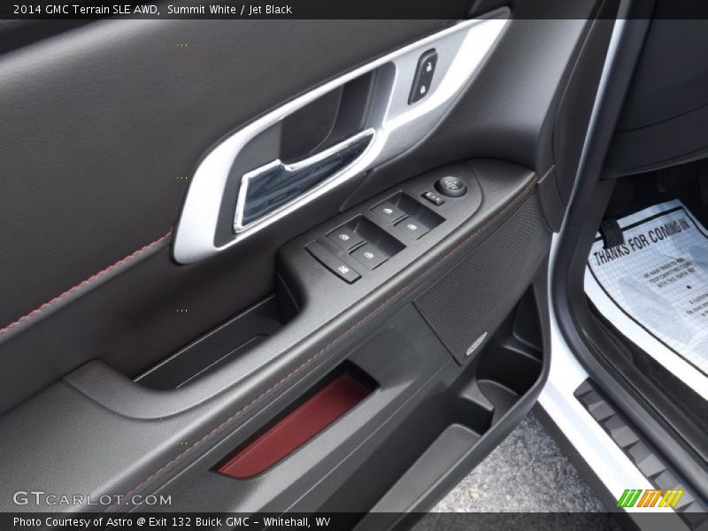 Summit White / Jet Black 2014 GMC Terrain SLE AWD