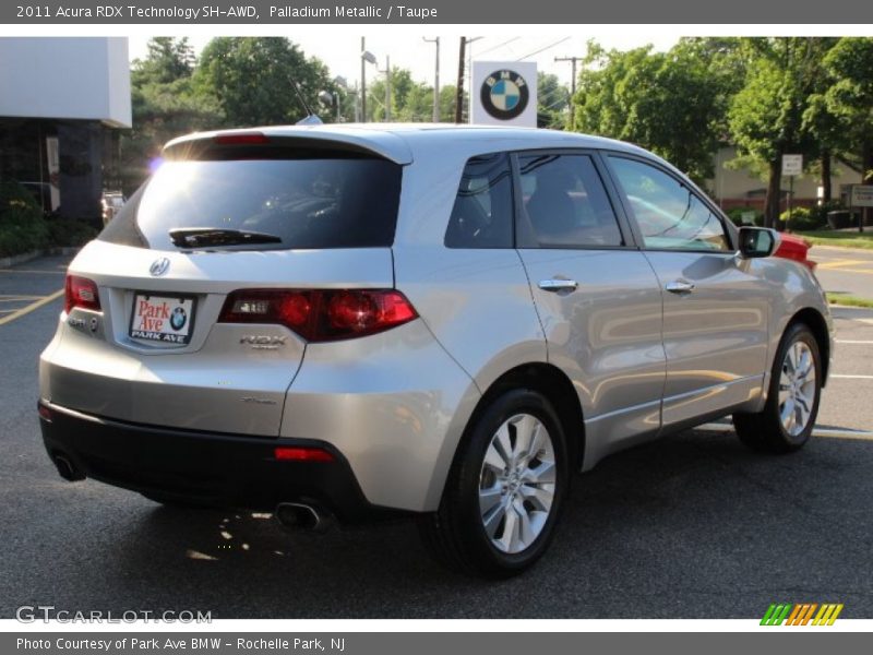 Palladium Metallic / Taupe 2011 Acura RDX Technology SH-AWD