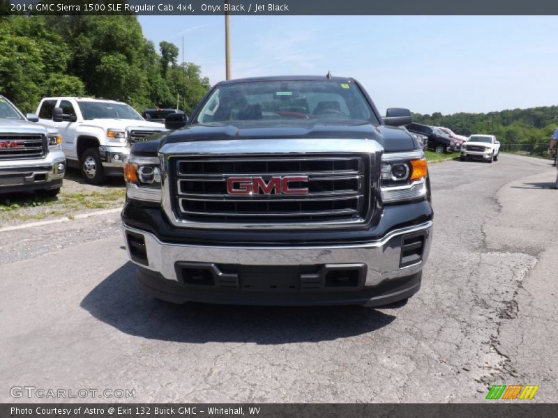 Onyx Black / Jet Black 2014 GMC Sierra 1500 SLE Regular Cab 4x4