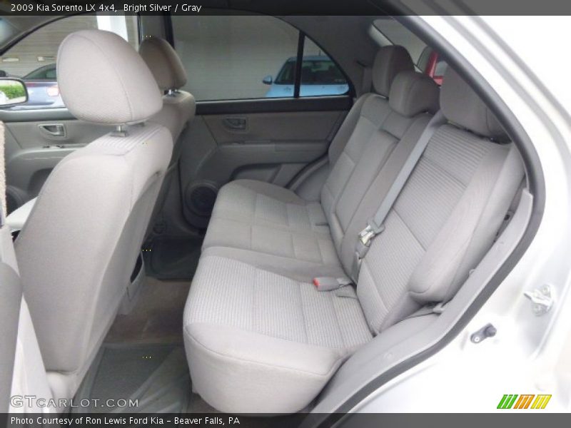 Bright Silver / Gray 2009 Kia Sorento LX 4x4
