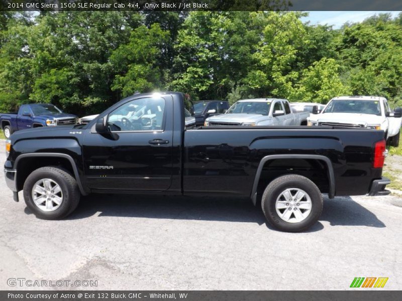  2014 Sierra 1500 SLE Regular Cab 4x4 Onyx Black