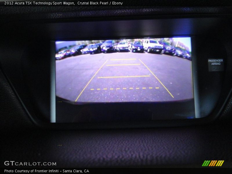 Crystal Black Pearl / Ebony 2012 Acura TSX Technology Sport Wagon