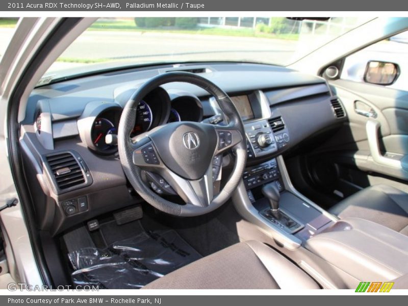 Palladium Metallic / Taupe 2011 Acura RDX Technology SH-AWD