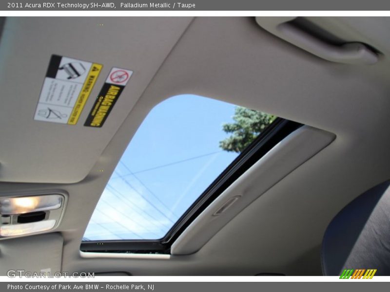 Palladium Metallic / Taupe 2011 Acura RDX Technology SH-AWD