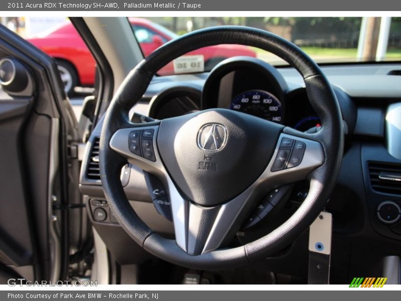 Palladium Metallic / Taupe 2011 Acura RDX Technology SH-AWD
