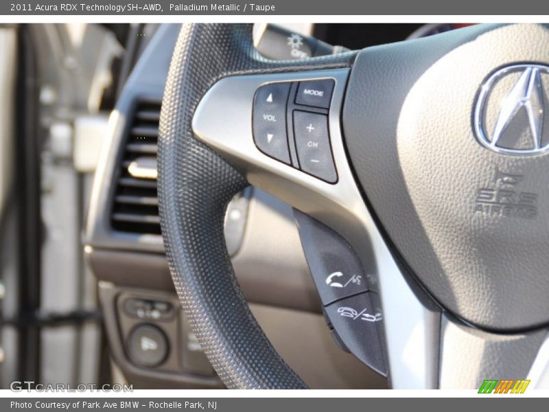 Palladium Metallic / Taupe 2011 Acura RDX Technology SH-AWD
