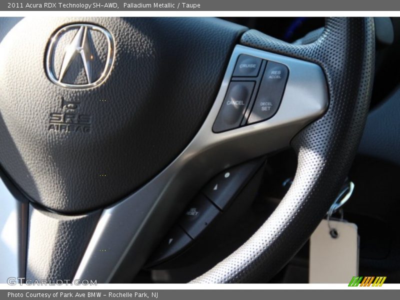 Palladium Metallic / Taupe 2011 Acura RDX Technology SH-AWD