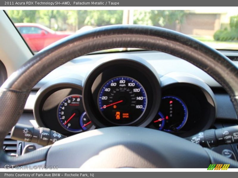 Palladium Metallic / Taupe 2011 Acura RDX Technology SH-AWD