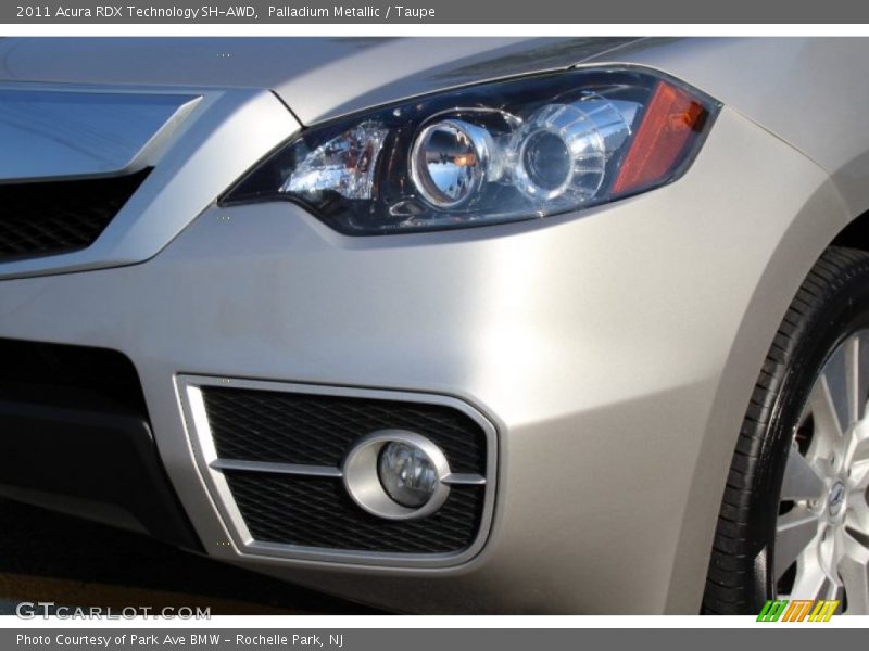 Palladium Metallic / Taupe 2011 Acura RDX Technology SH-AWD