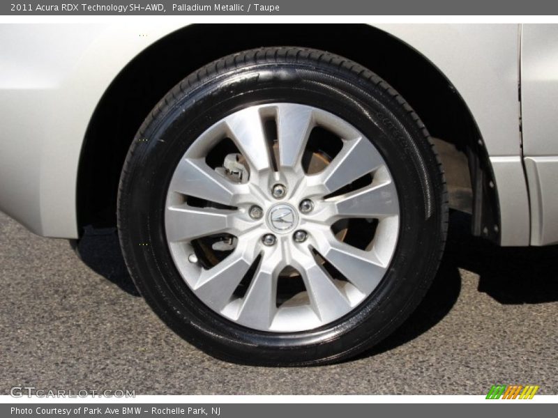 Palladium Metallic / Taupe 2011 Acura RDX Technology SH-AWD