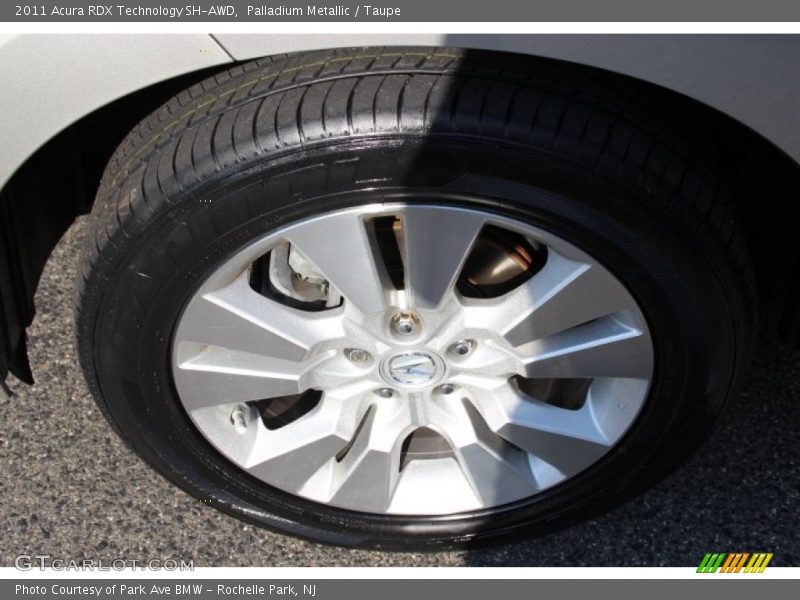 Palladium Metallic / Taupe 2011 Acura RDX Technology SH-AWD