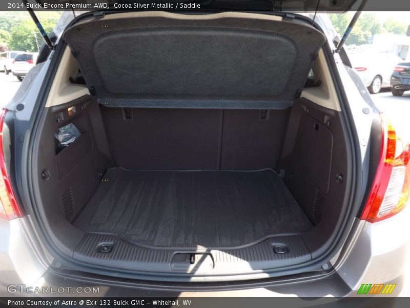 Cocoa Silver Metallic / Saddle 2014 Buick Encore Premium AWD