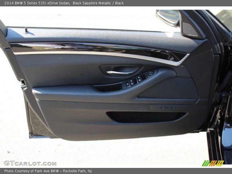 Black Sapphire Metallic / Black 2014 BMW 5 Series 535i xDrive Sedan
