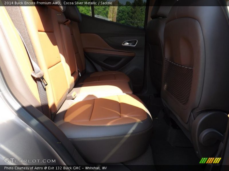 Cocoa Silver Metallic / Saddle 2014 Buick Encore Premium AWD