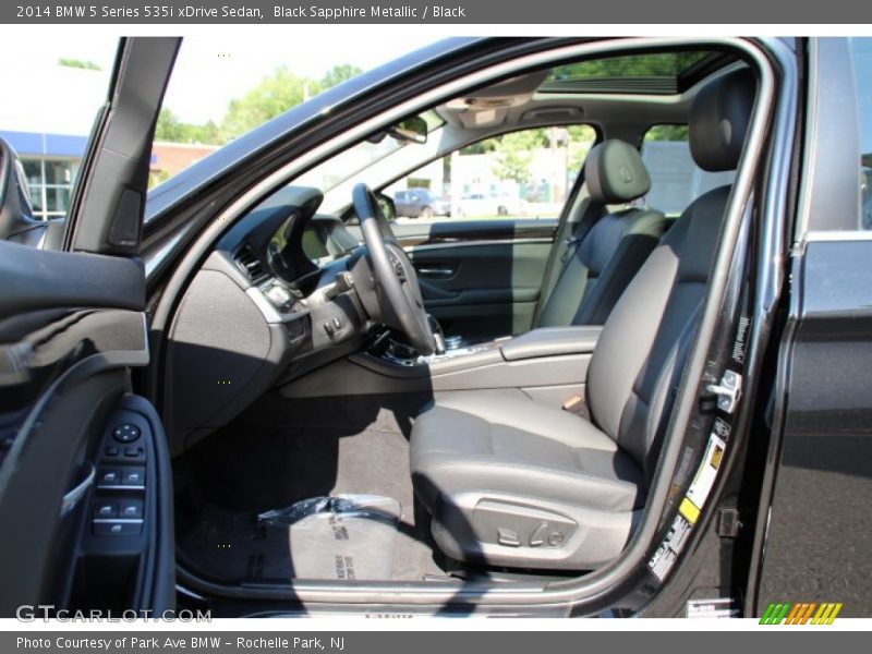 Black Sapphire Metallic / Black 2014 BMW 5 Series 535i xDrive Sedan