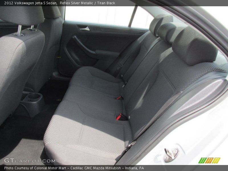 Reflex Silver Metallic / Titan Black 2012 Volkswagen Jetta S Sedan